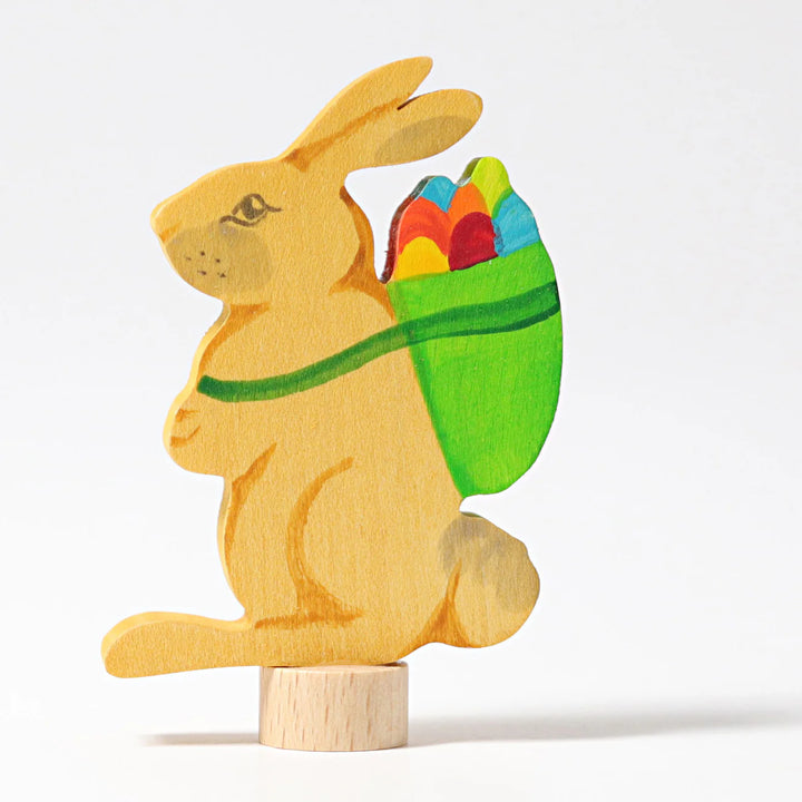 Decorative Figure - Rabbit with Basket