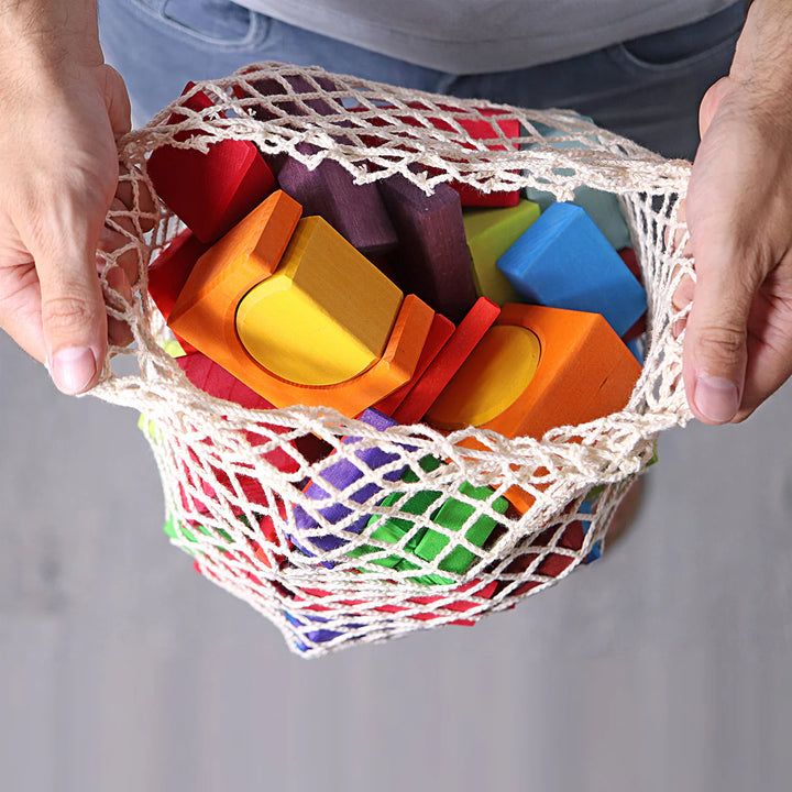 60 Colored Geo-Blocks