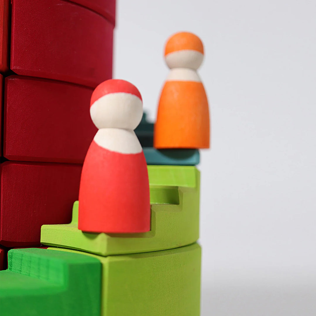 Counterrotating Stepped Spiral