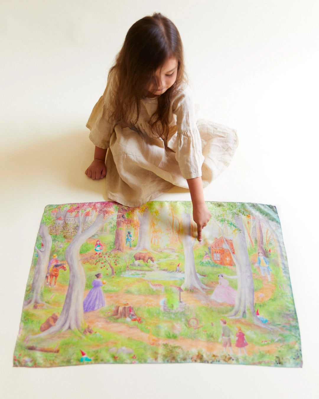 Fairy Tale Storytelling Playsilk – Thistle & Poppy