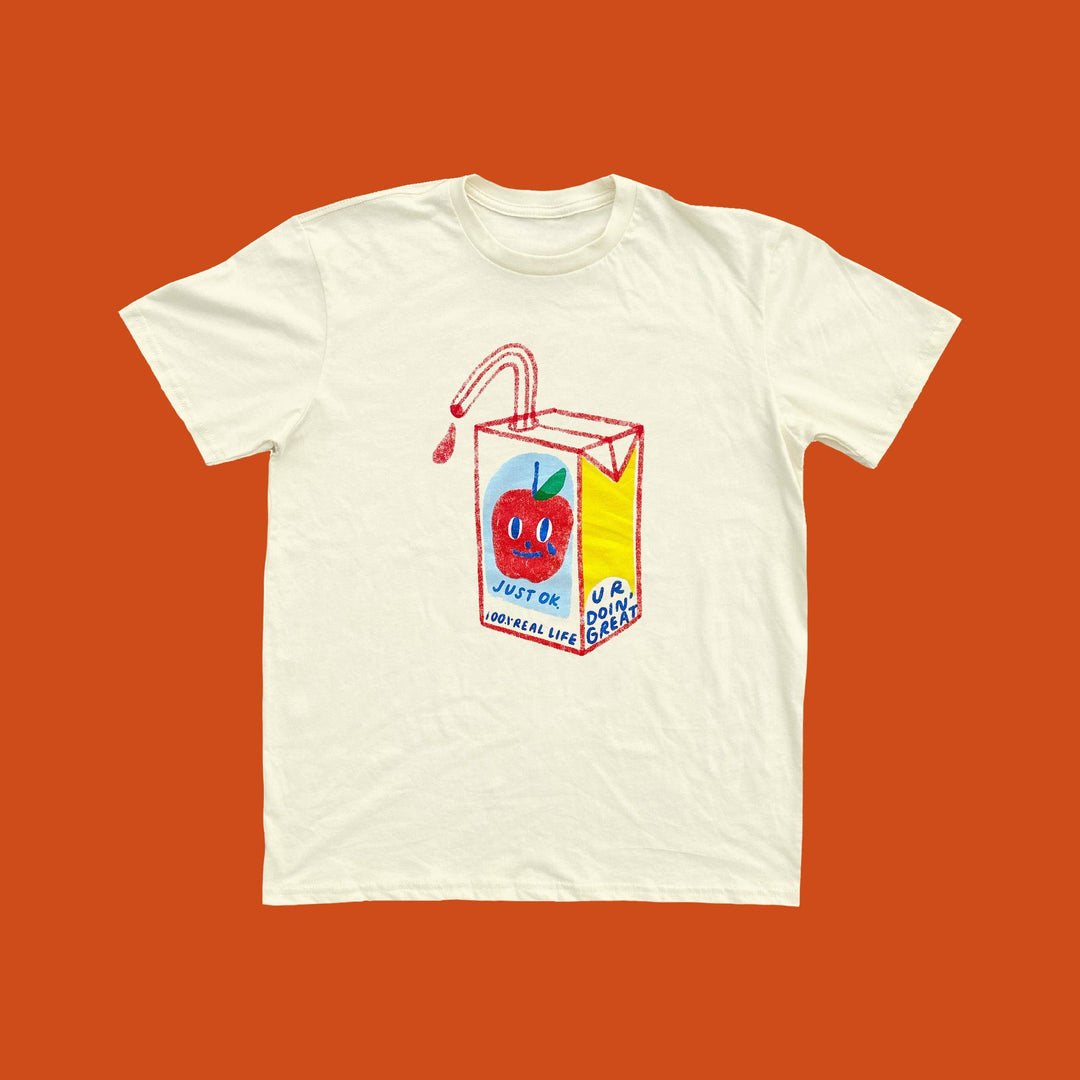 Juicy Unisex Tee - Cream