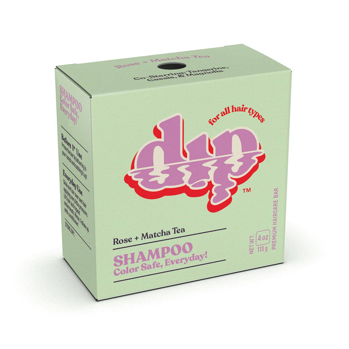 Color Safe Shampoo Bar - Rose & Matcha Tea