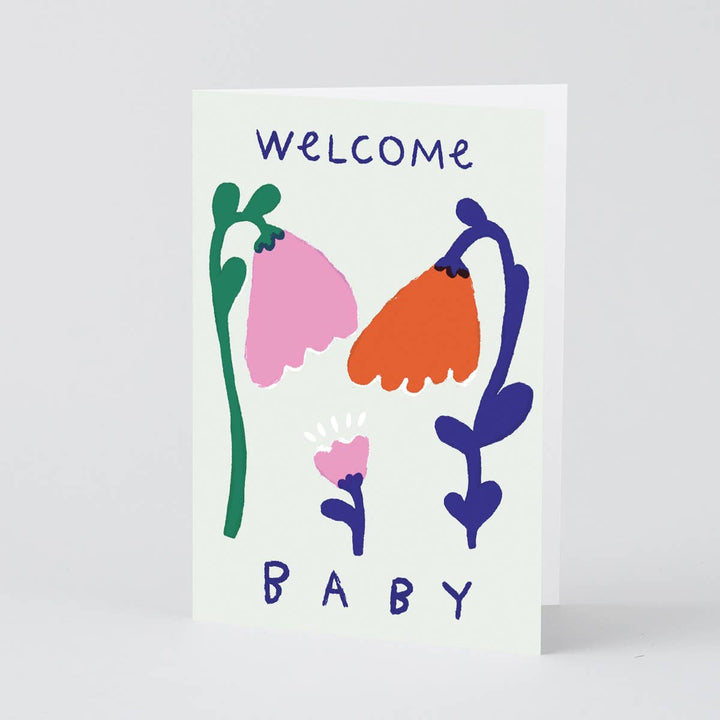 Welcome Baby Greetings Card
