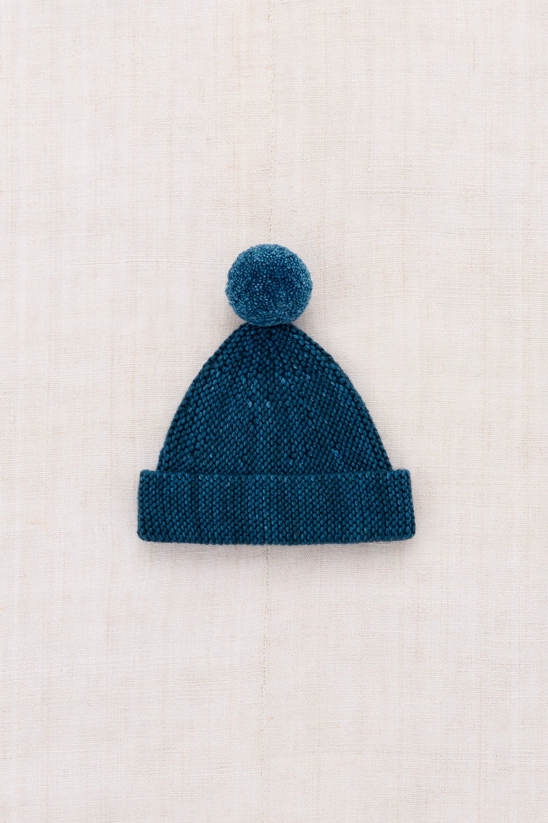 Baby Garter Hat - Moonlight