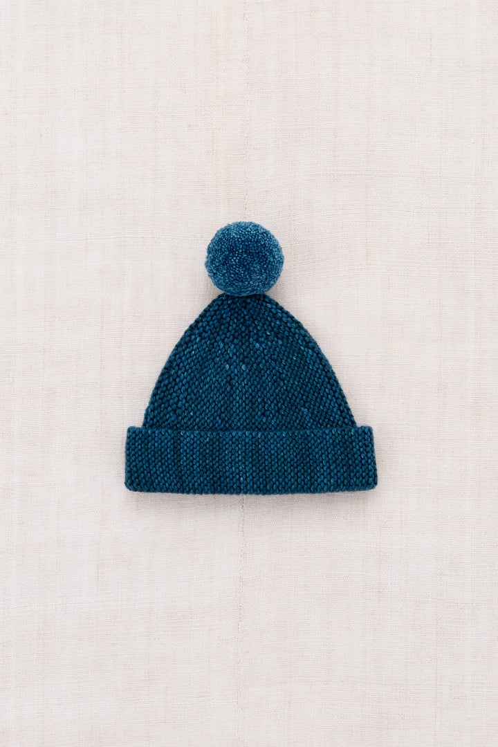 Baby Garter Hat - Moonlight