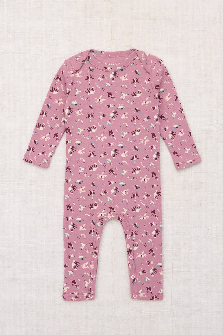 Baby Jumpsuit - Antique Rose
