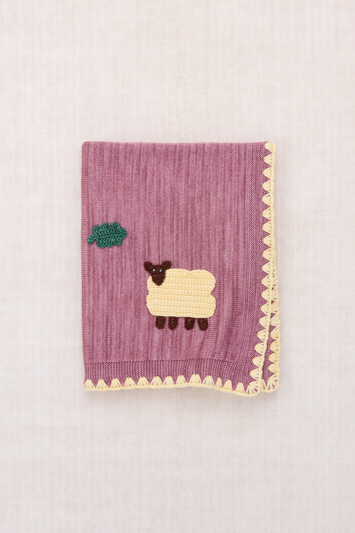 Baby Meadow Blanket - Antique Rose