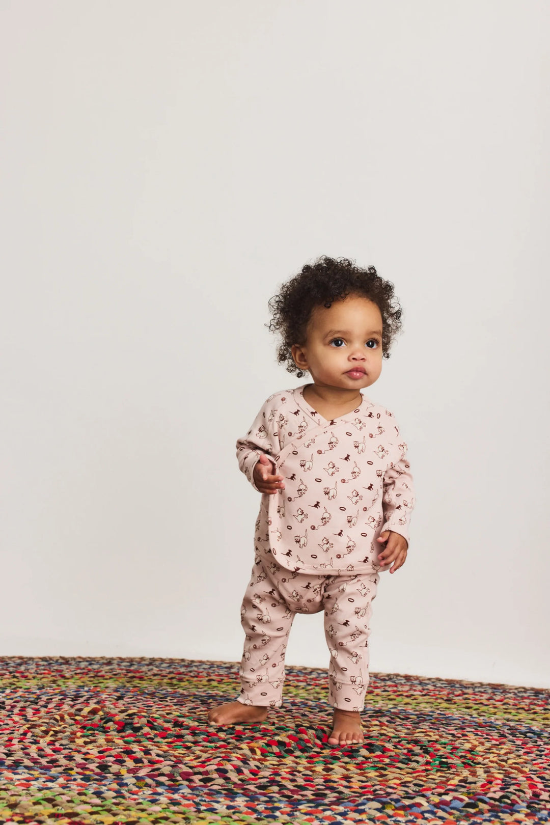 Baby Wrap Set - Candyfloss Cat &amp; Mouse