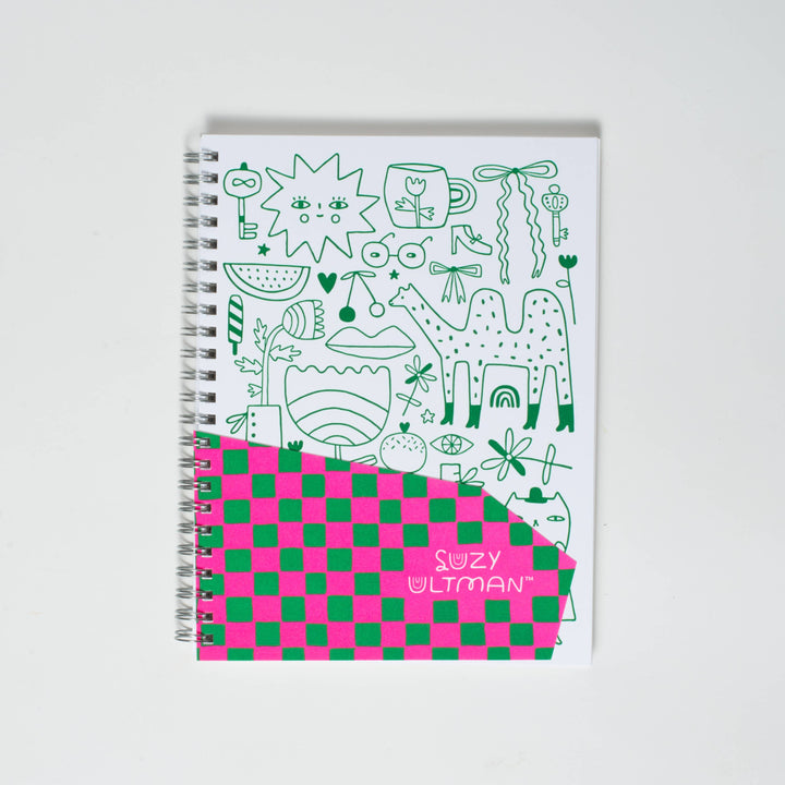 Doodles Letterpress Notebook