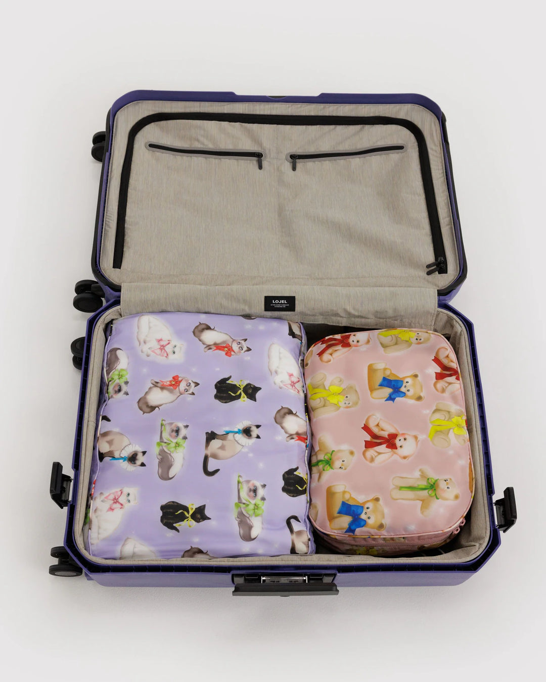 Large Packing Cube Set - Fancy Animals