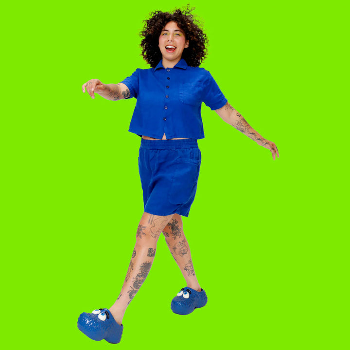 F.D.A Blueberry Linen Work Shirt