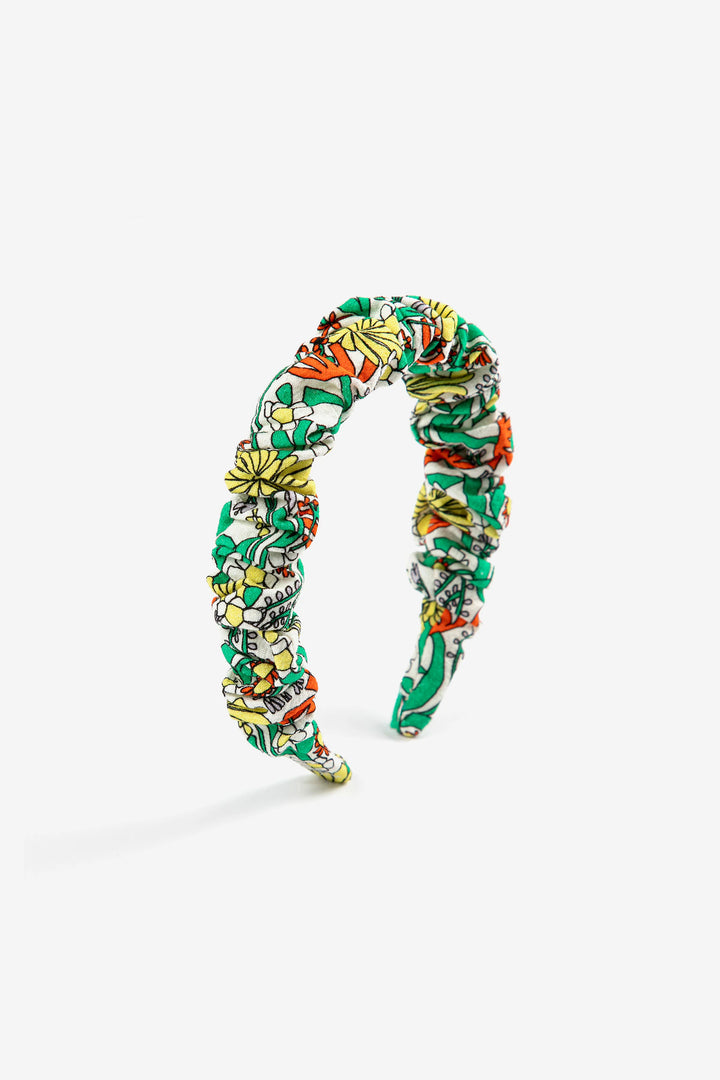 Color Herbalist all over gathered headband