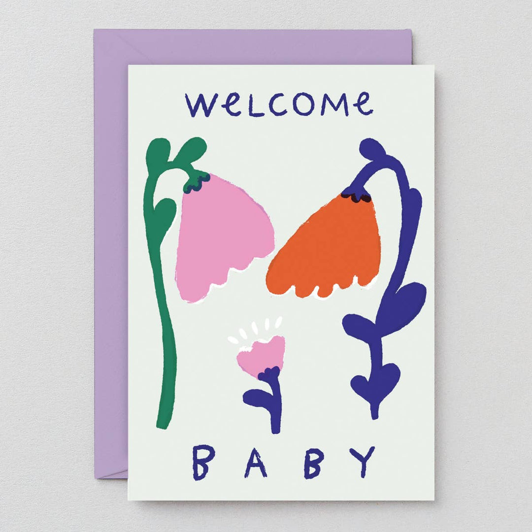 Welcome Baby Greetings Card