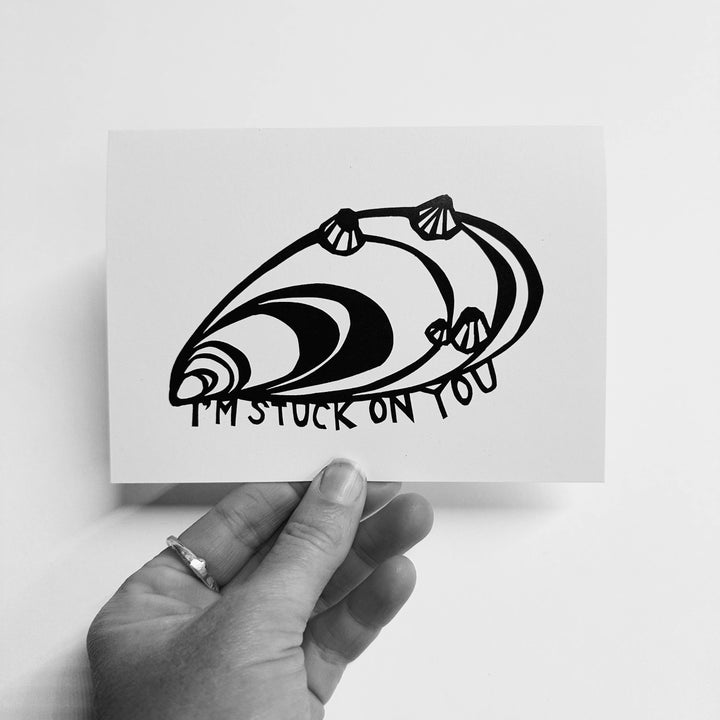 I'm Stuck On You Card