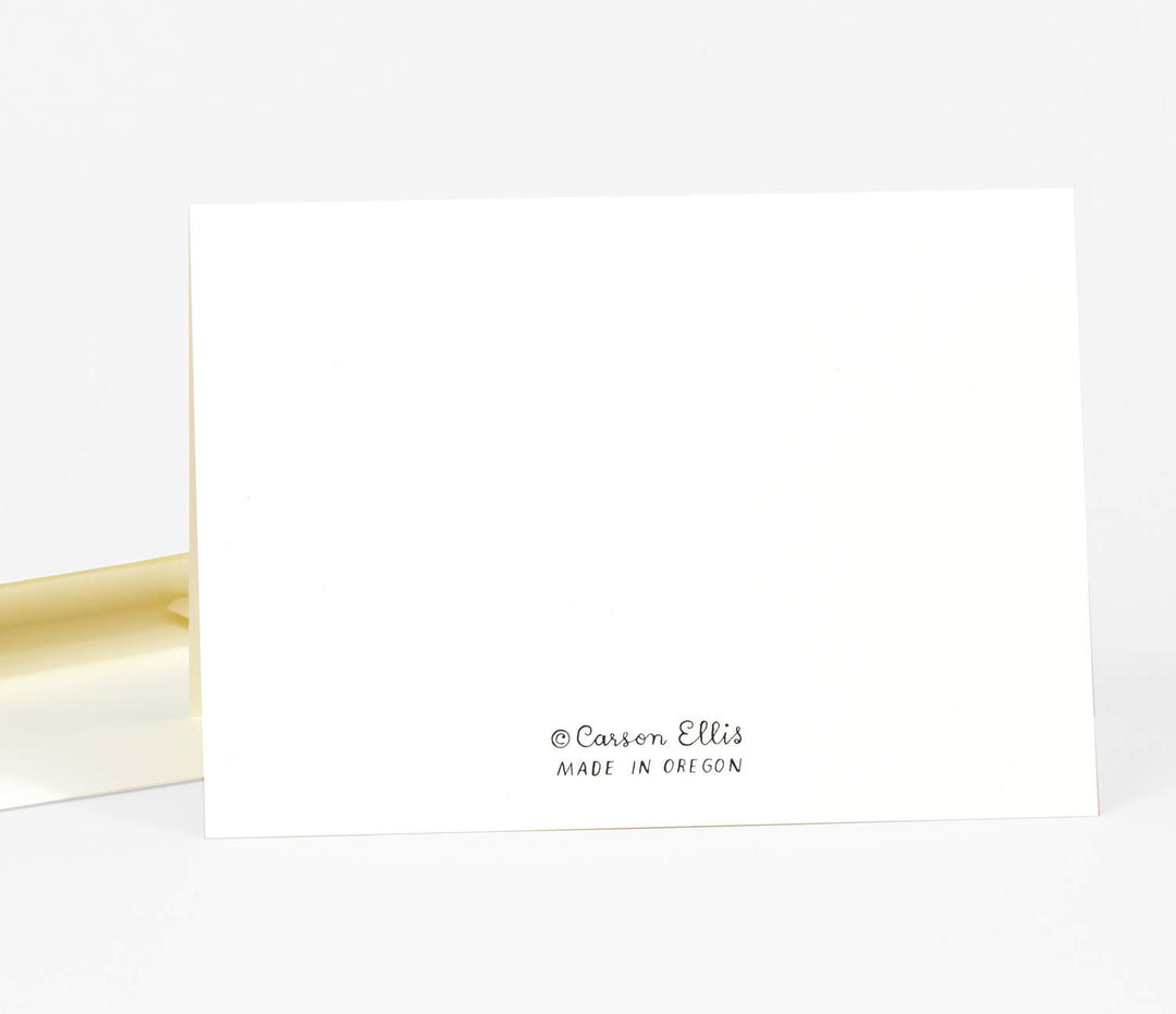 Happy Holidays Rabbit Greeting Card