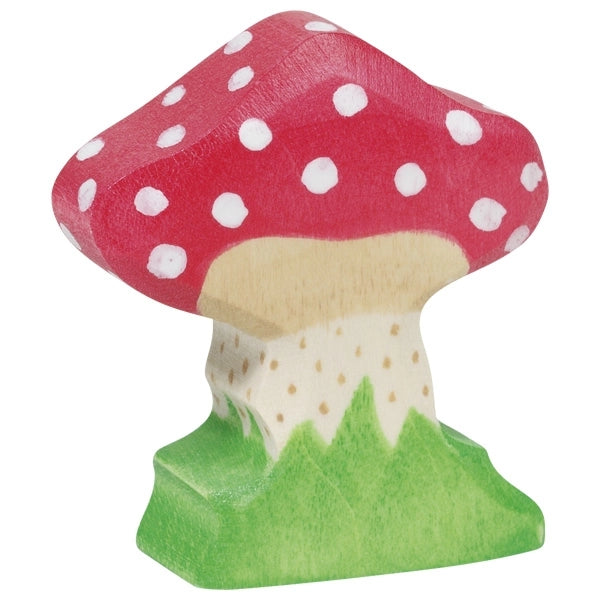 Toadstool Wooden Toy
