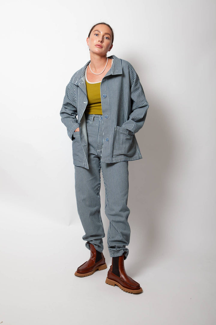 Marram Jacket - Conductor Stripe