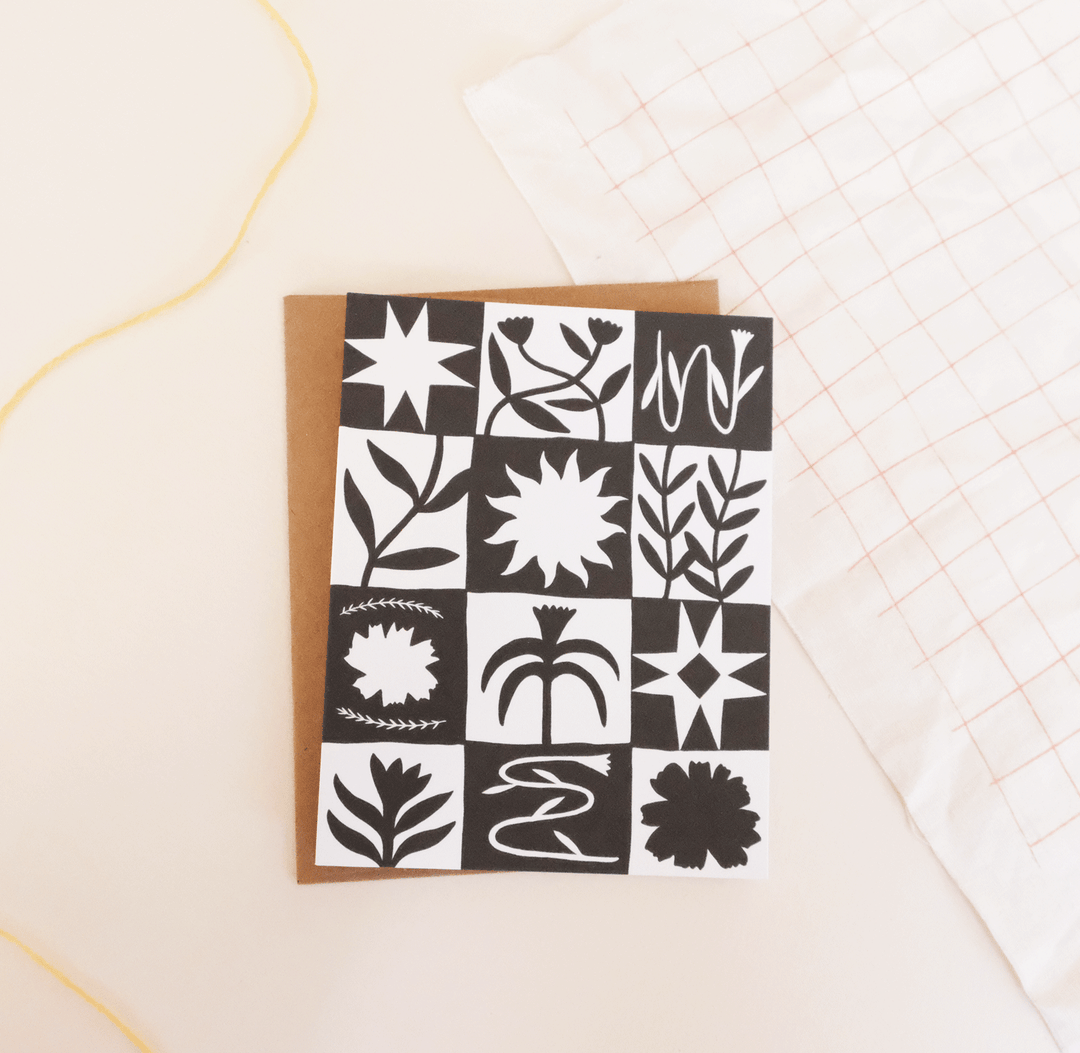 Patchwork Greeting Card