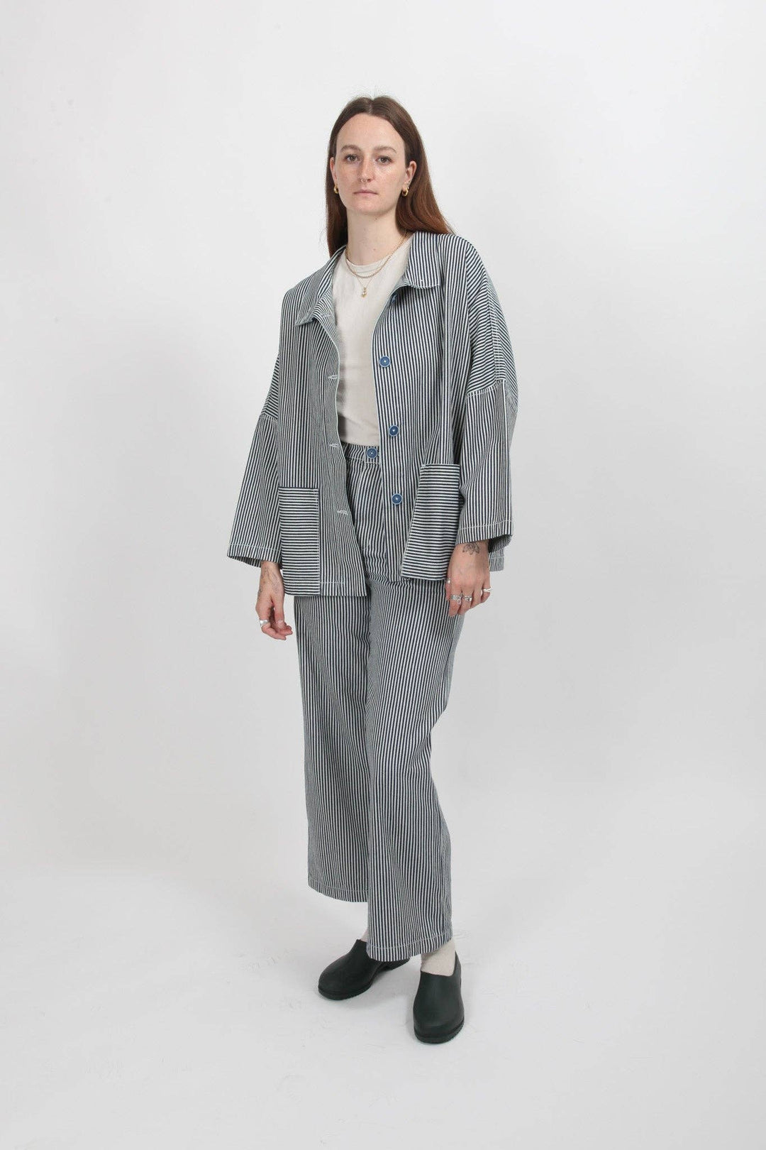 Marram Jacket - Conductor Stripe