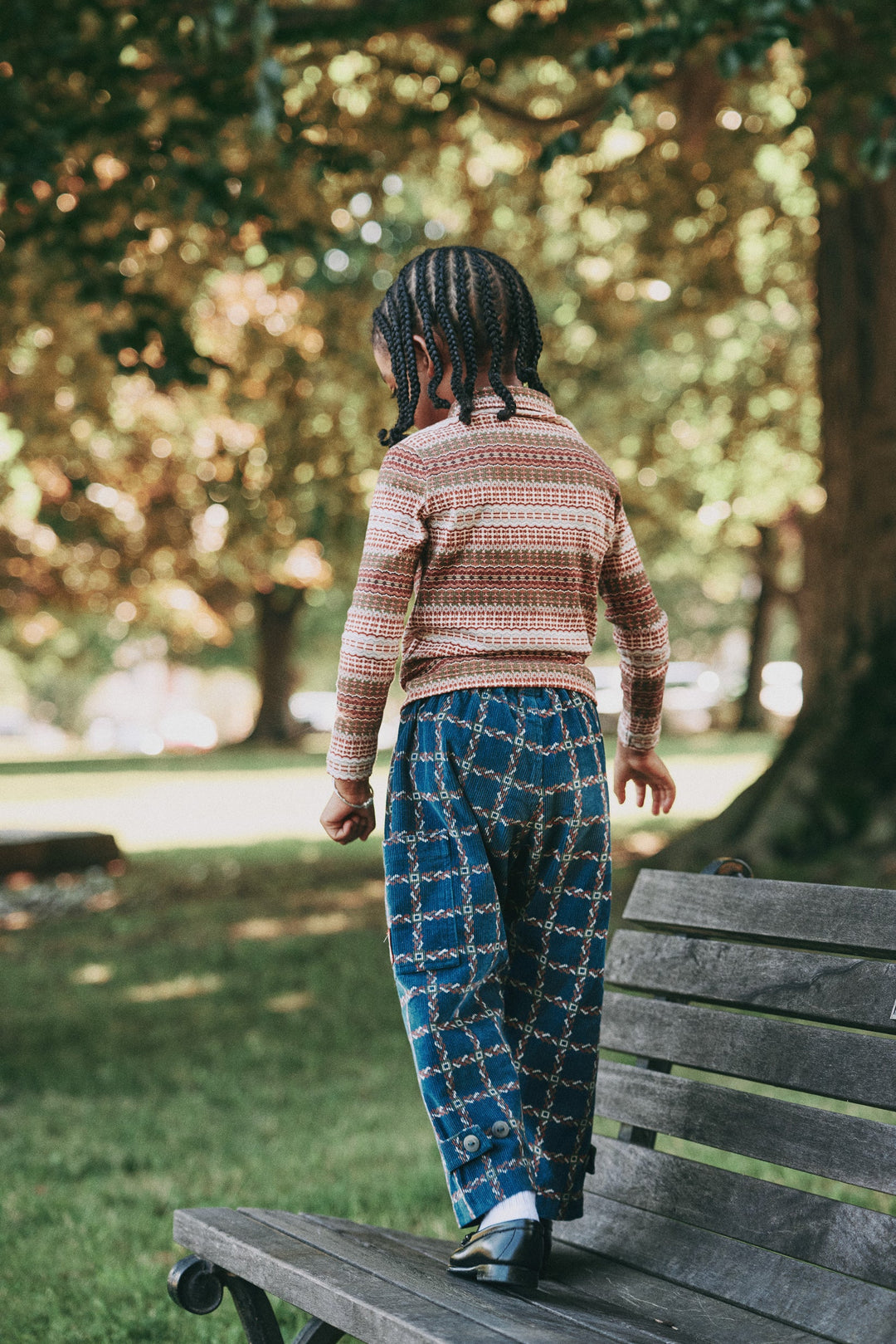 Corduroy Yoshi Pant - Marine Blue Portico