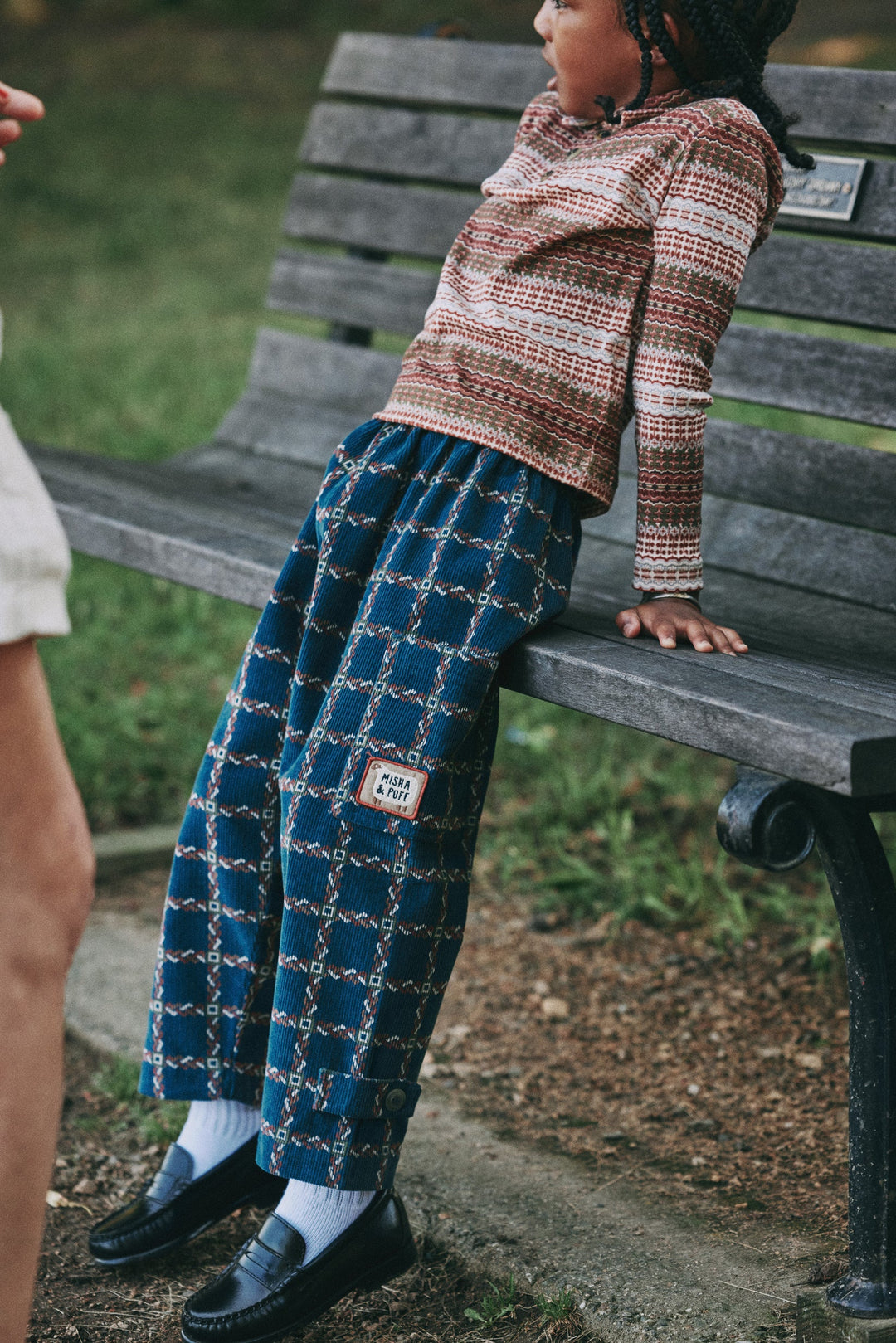 Corduroy Yoshi Pant - Marine Blue Portico