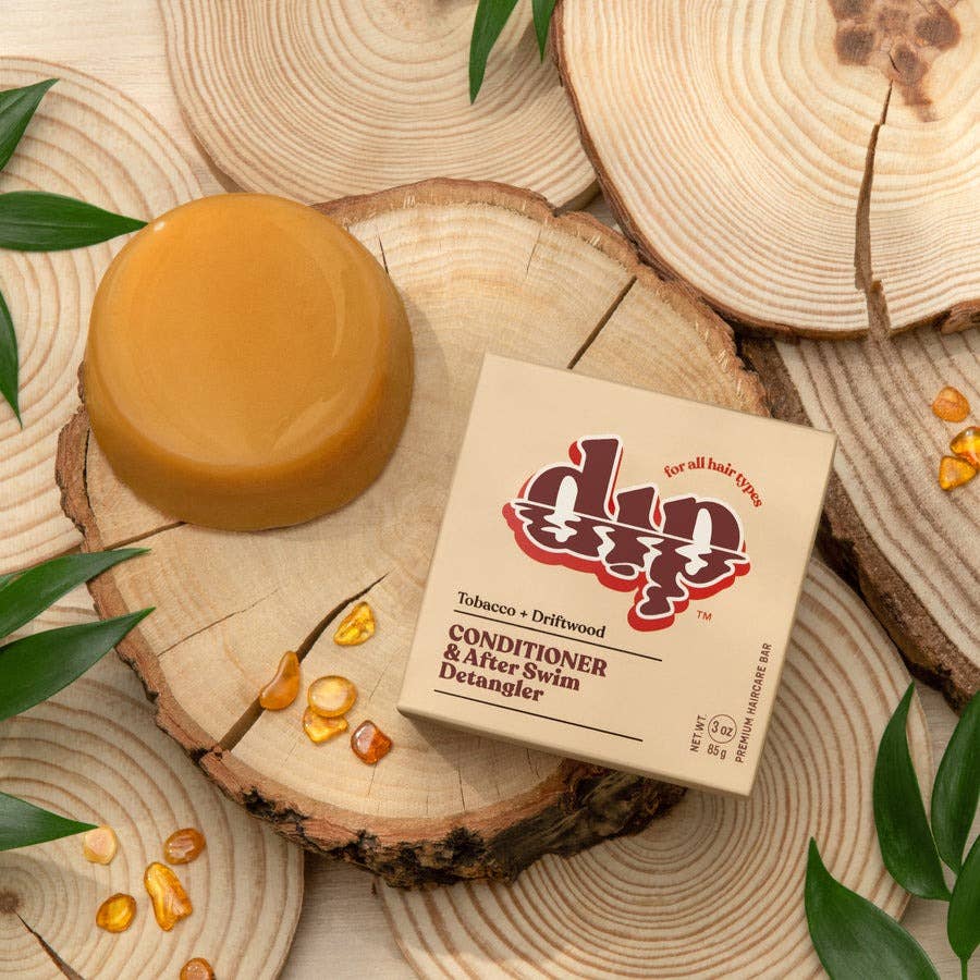 Conditioner Bar & Detangler - Tobacco & Driftwood