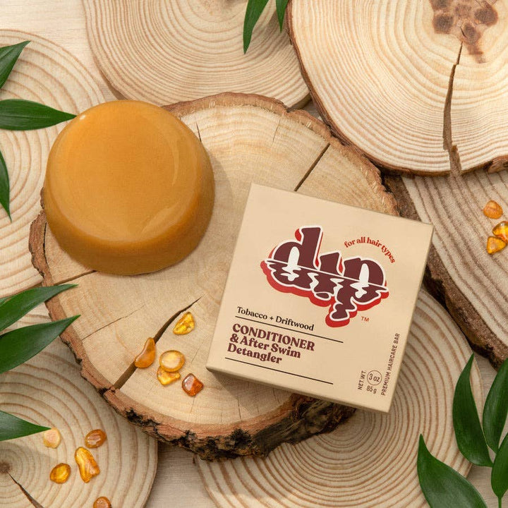 Conditioner Bar & Detangler - Tobacco & Driftwood