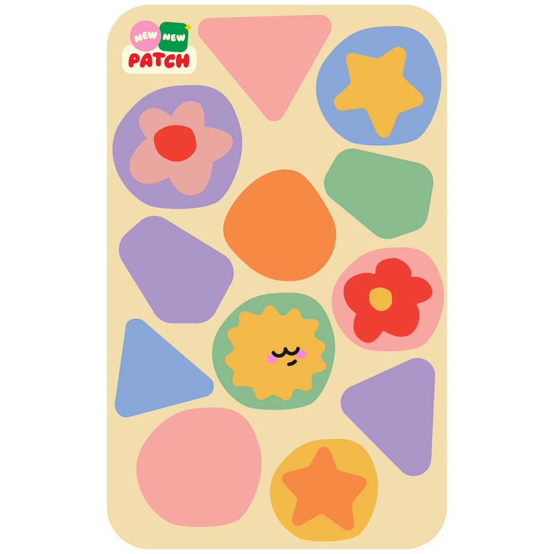 Pastel Sticker Patch Sheet