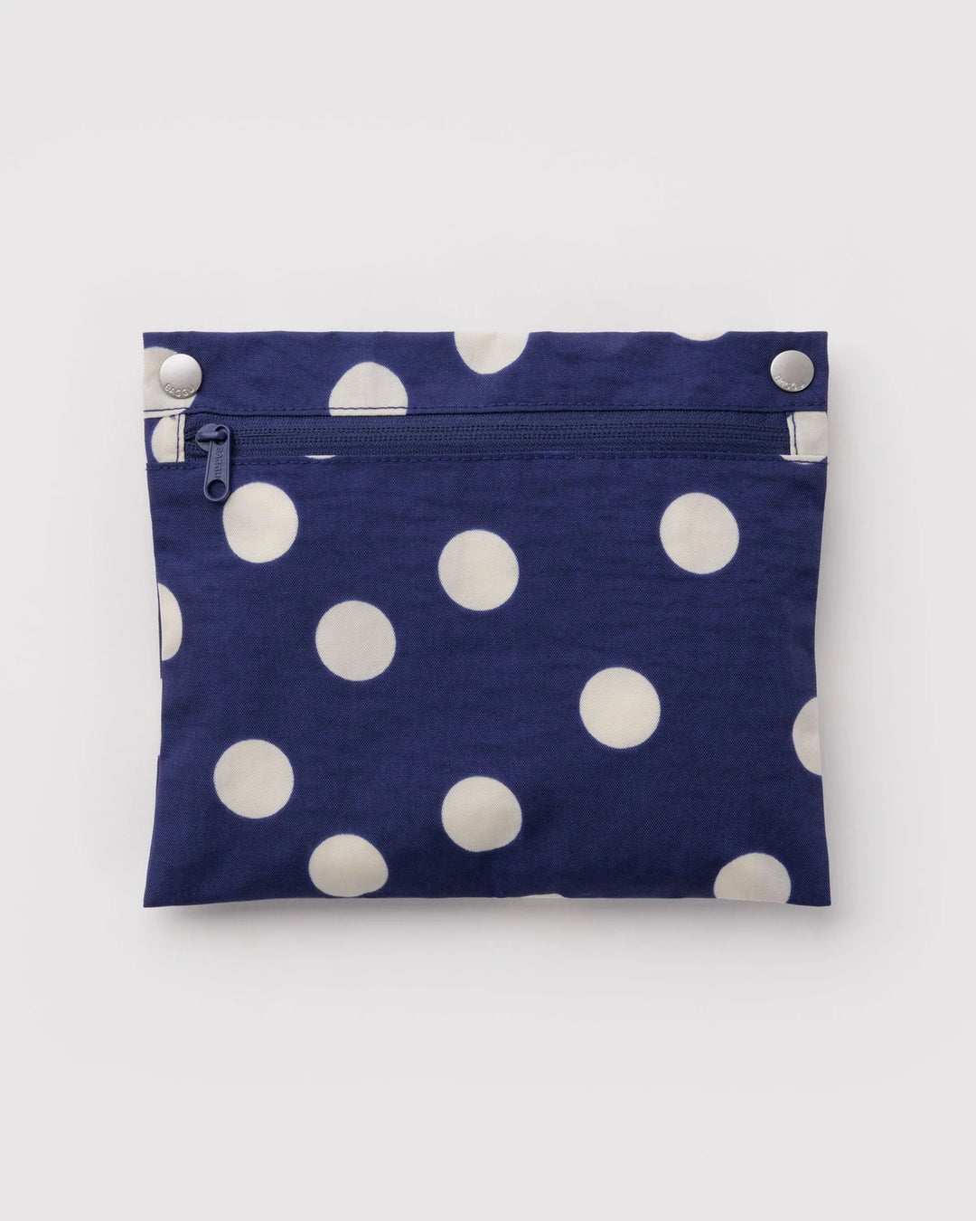 Cloud Bag - Navy and Cream Polka Dot