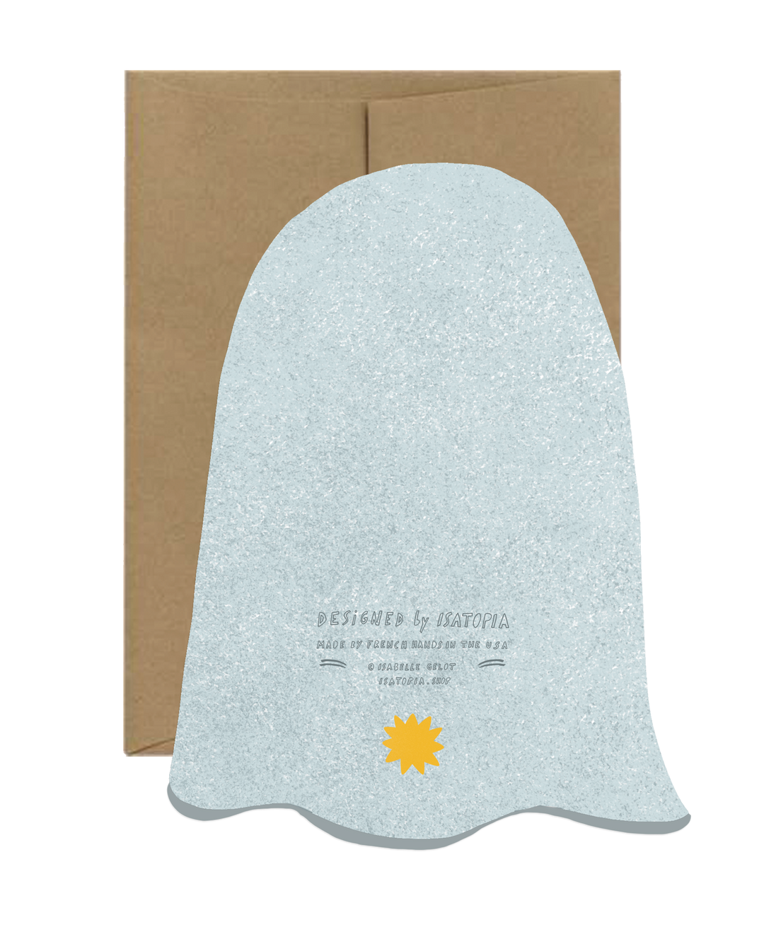 Ghost Blink - Die Cut Card