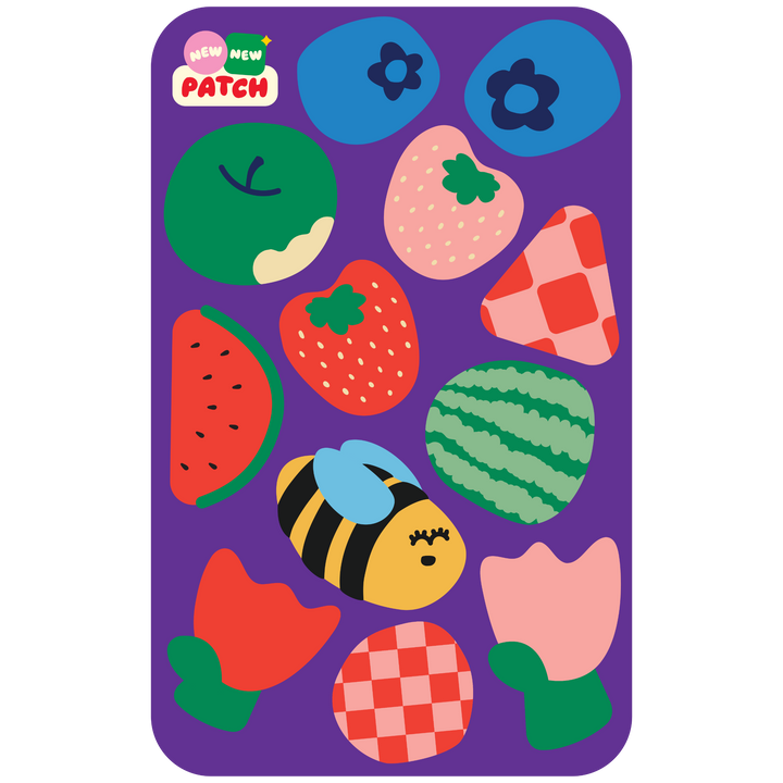 Picnic Sticker Patch Sheet