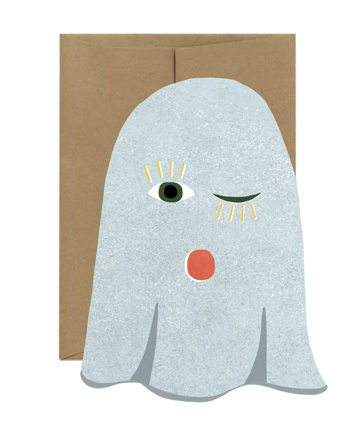 Ghost Blink - Die Cut Card