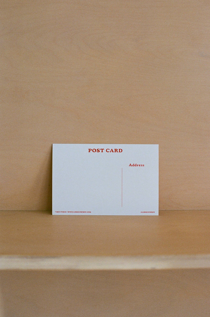 A Well Spent Life Postcard