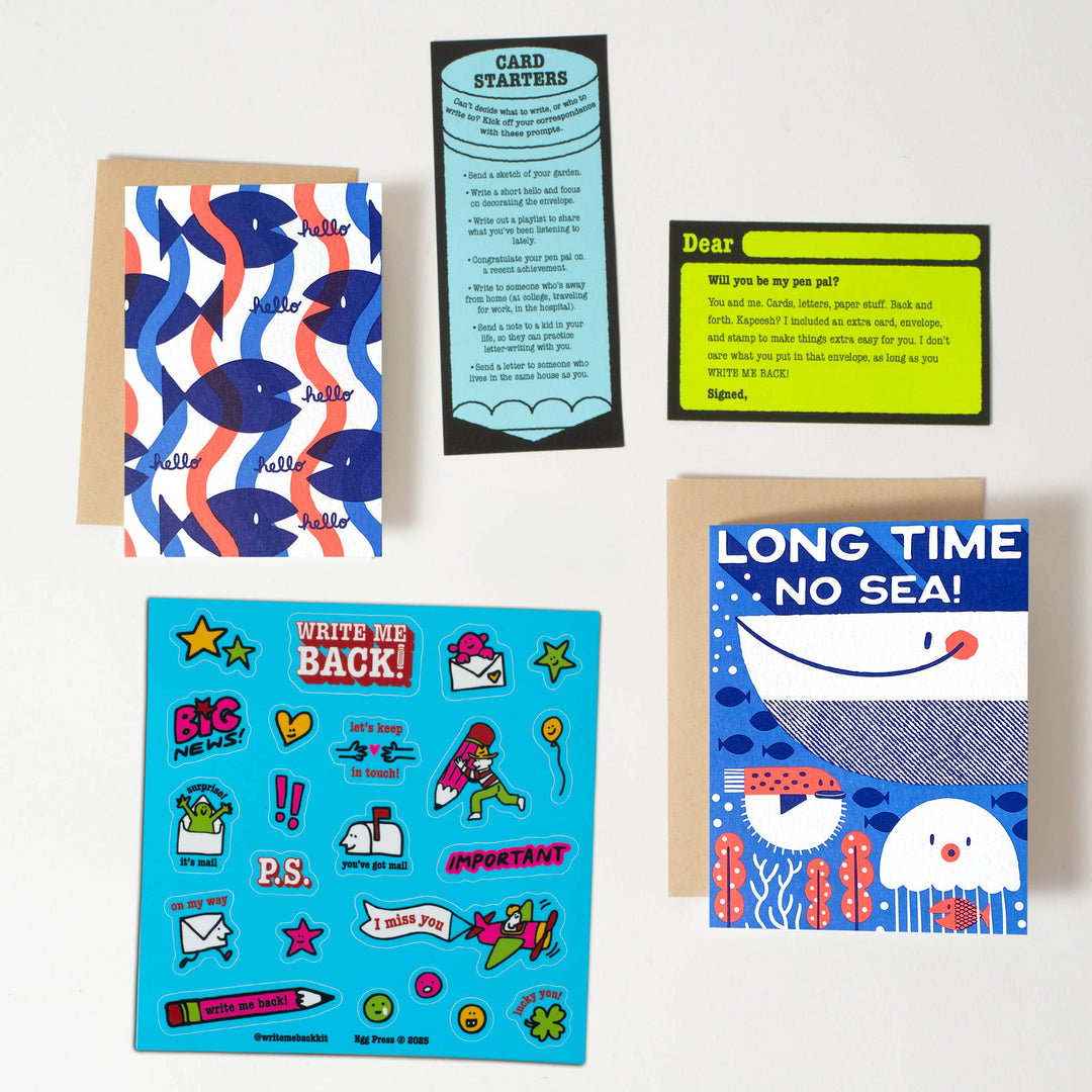 Long Time No Sea - Pen Pal Kit