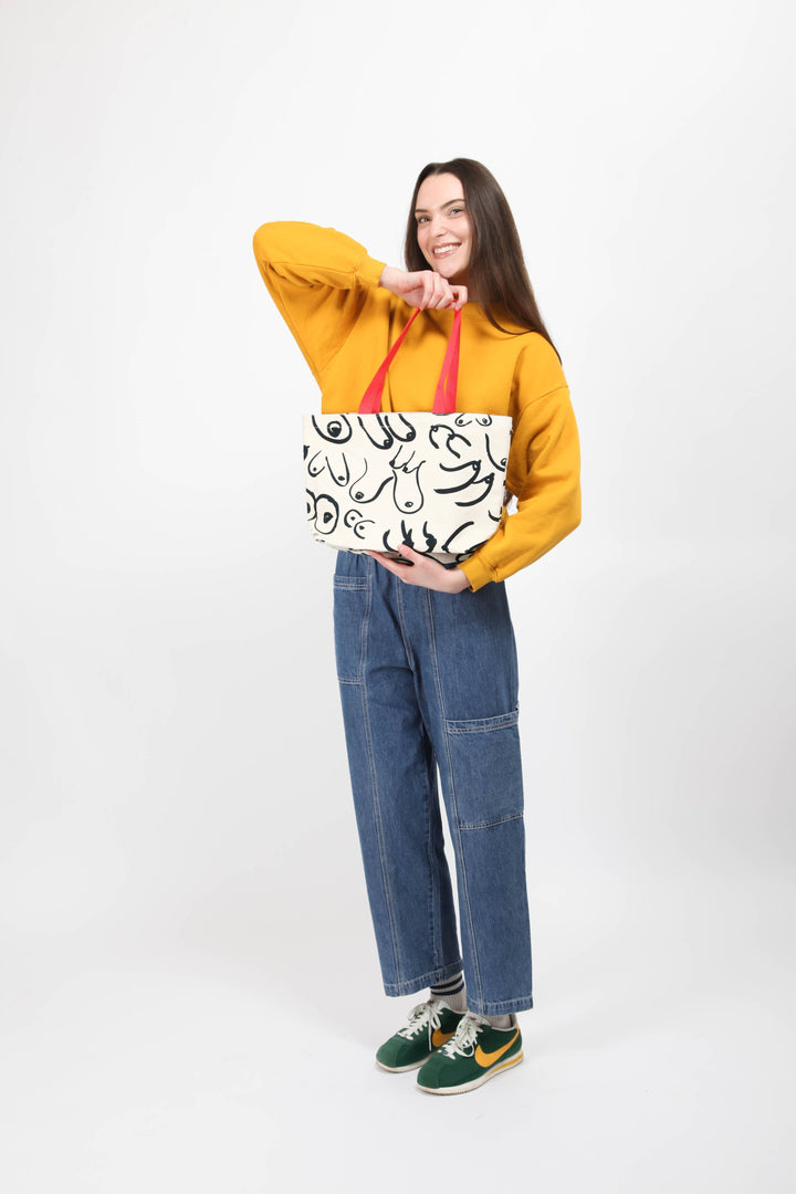 Express Tote - Red, White, &amp; Boobs