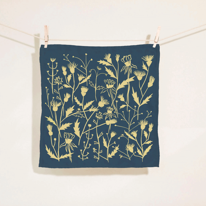 Wild Weeds Linen Napkins - Set of 2
