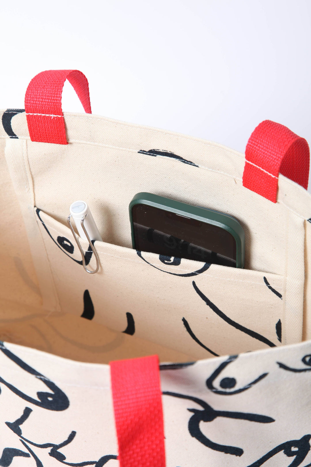 Express Tote - Red, White, &amp; Boobs