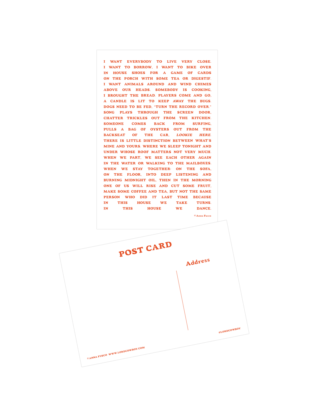 A Well Spent Life Postcard