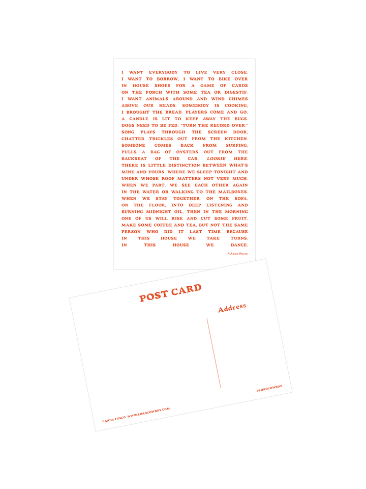 A Well Spent Life Postcard