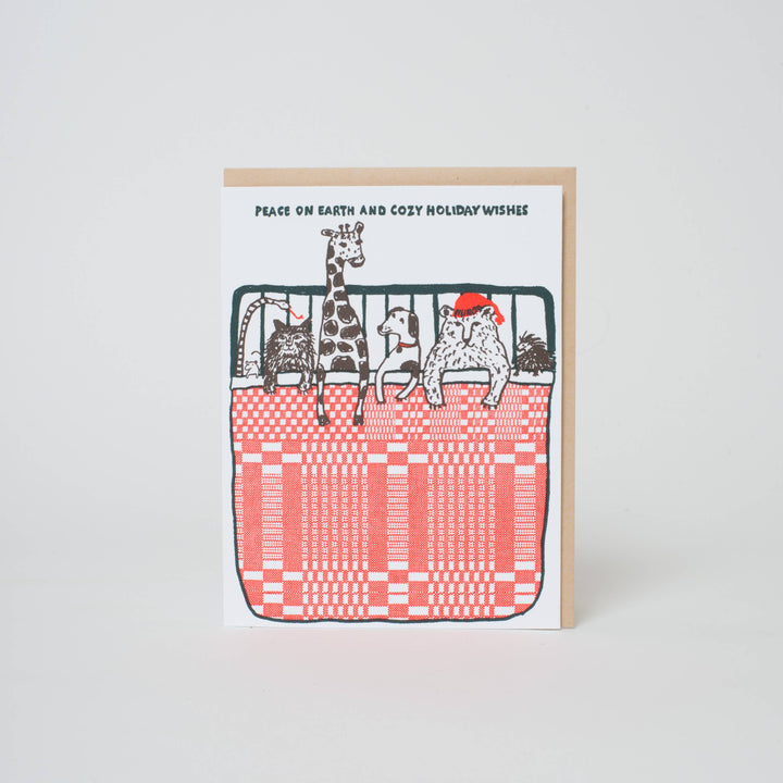 Cozy Christmas Critters Card