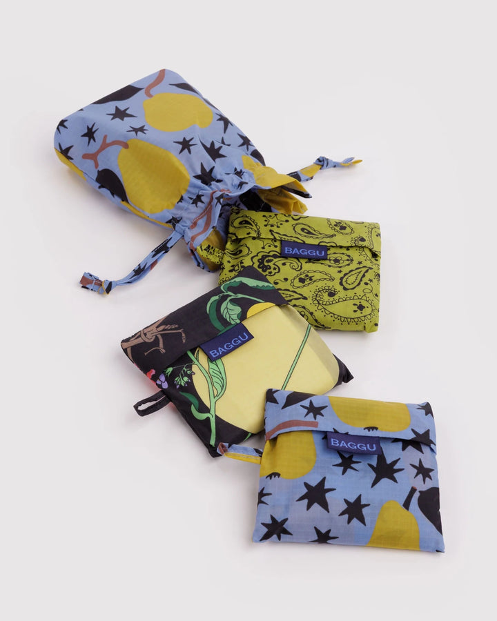 Standard Baggu Set of 3 - Winter Orchard