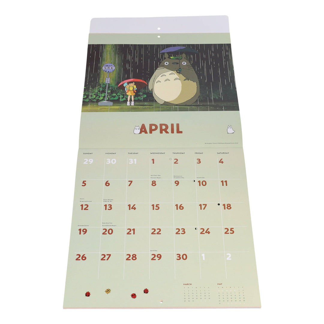 My Neighbor Totoro 2026 Wall Calendar