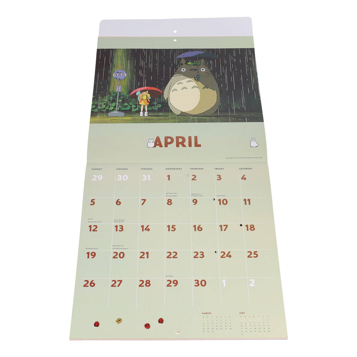 My Neighbor Totoro 2026 Wall Calendar