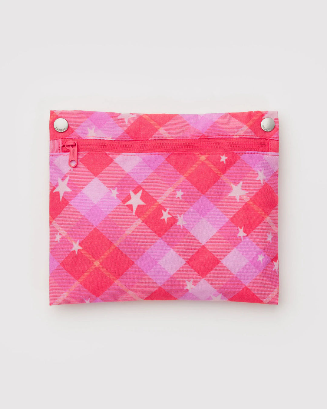 Cloud Bag - Pink Star Plaid