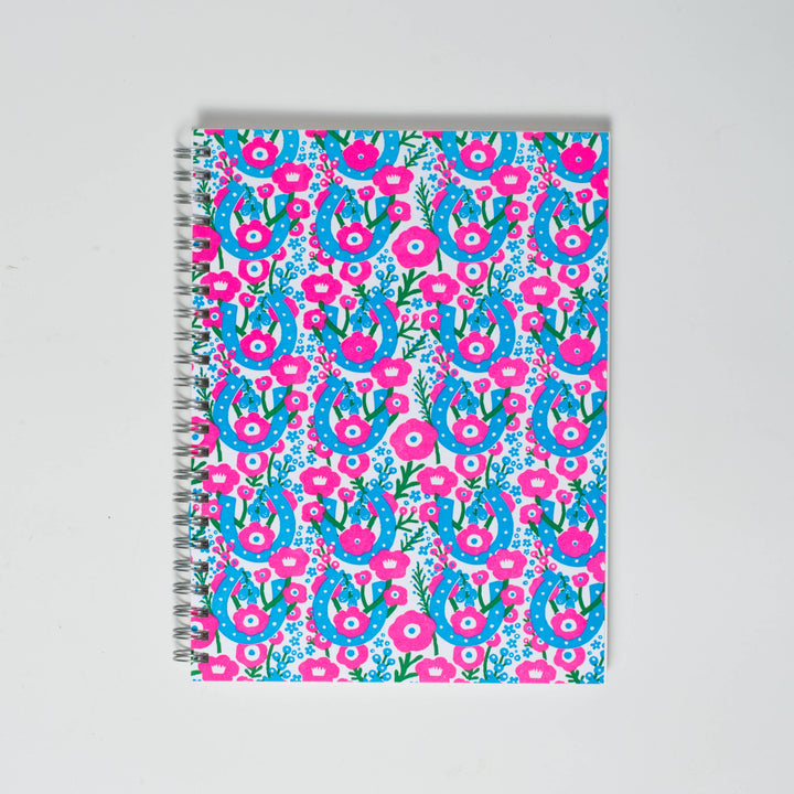 Lucky Horseshoes Blank Notebook