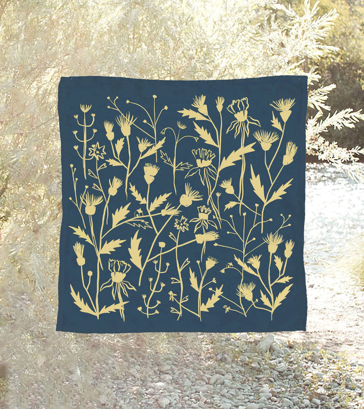 Wild Weeds Linen Napkins - Set of 2