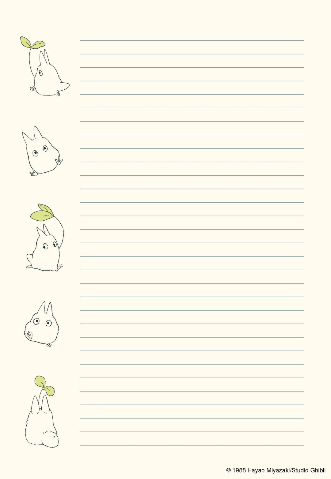 My Neighbor Totoro Stationery Set