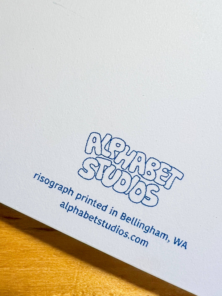 Hello Baby Balloons Greeting Card