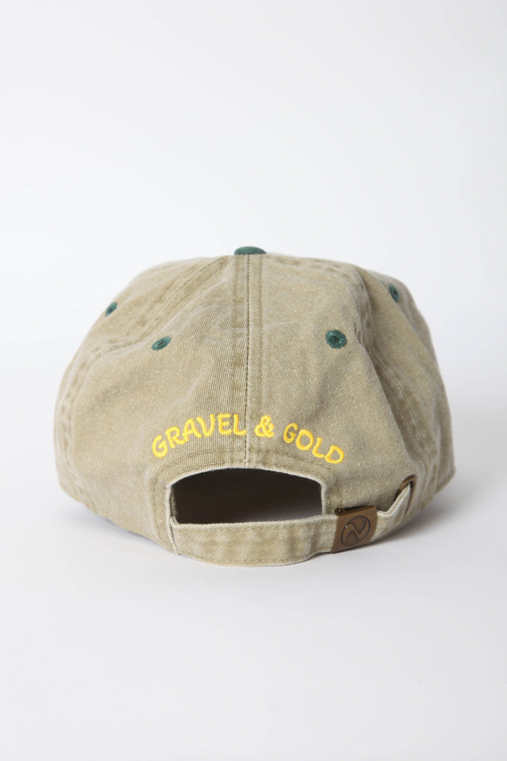 Poppy Cap - Two Tone Green