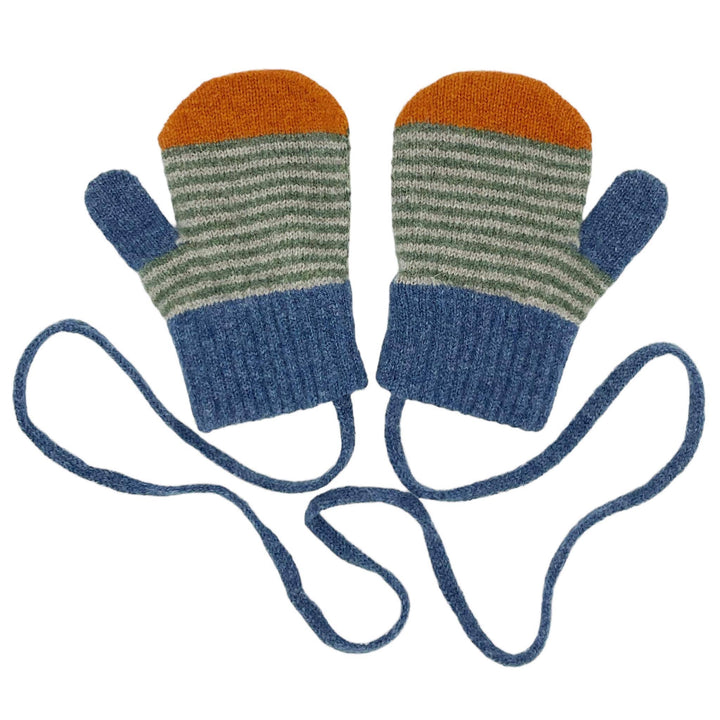 Kids' Patterned Lambswool Mittens & Gloves